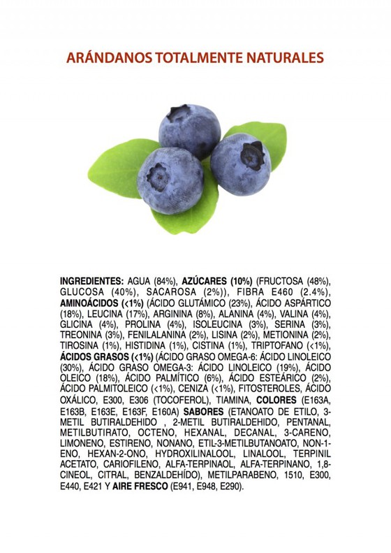 Ingredients-of-All-Natural-Blueberries-POSTER-SPANISH-640x904