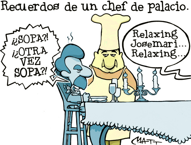 Helados para Aznar, verduras para ZP