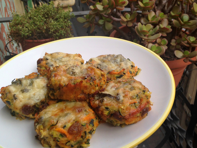 Receta invitada: tartaletas de verduras y queso
