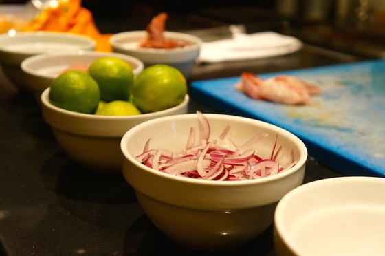 Cebiche ingredientes