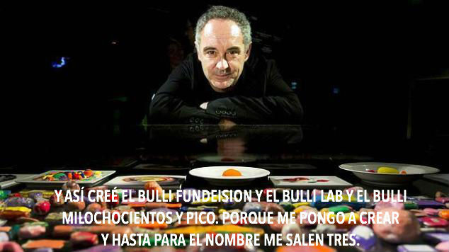 Ferràn Adrià Says, la mejor cuenta gastroparódica de Twitter