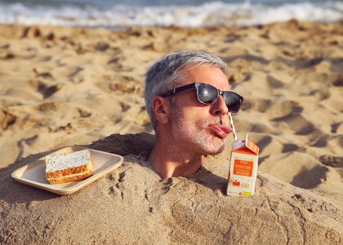 Curso rápido para comer en la playa