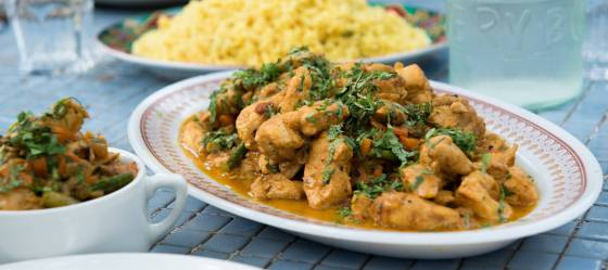 Comidas rapidas y sanas con carne