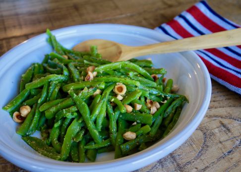Las judías verdes en su punto