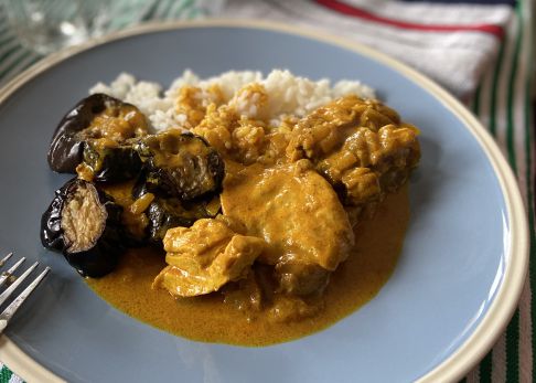 Como hacer arroz con pollo al curry