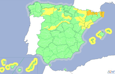 El Temporal De Frío Y Viento Pone En Alerta A 20 Provincias ...