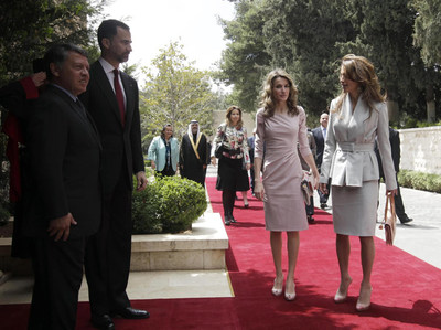 FOTOGALERIA: Recibimiento en Palacio