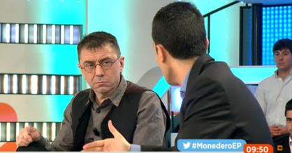El zasca de Monedero a un tertuliano que arrasa en Internet