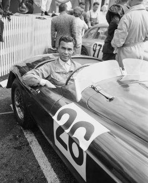 Porfirio Rubirosa, en las 24 horas de Le Mans, en 1950.