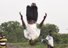 Entrenamiento de Capoeira en Adidome, Ghana.