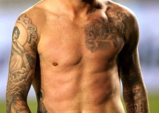 Fútbol y tatuajes: una relación tormentosa