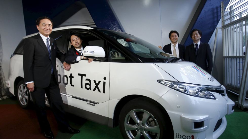 Los taxis sin conductor llegan a Japón