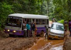 Accidente de tráfico en Amani, Tanzania.