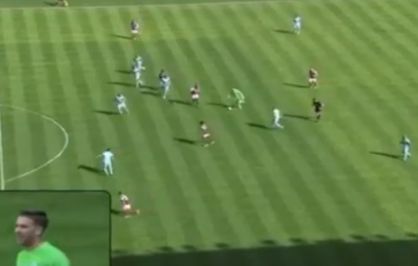 El portero del West Ham marcó el gol soñado: ¡se fue de todos!