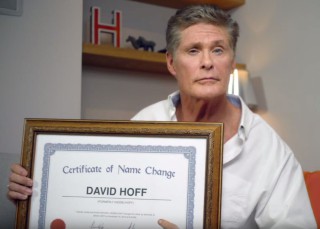 De Hassel a Hoff: cuando los famosos se cambian el nombre