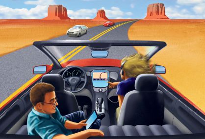 El piloto automático convierte al conductor en pasajero.