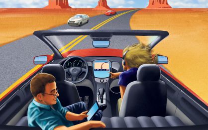 El piloto automático convierte al conductor en pasajero.