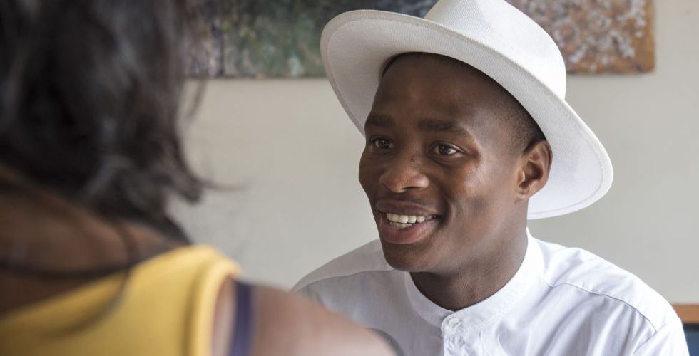 Lulutho, de 16 años, voluntario en un ensayo para hallar una vacuna contra la tuberculosis.