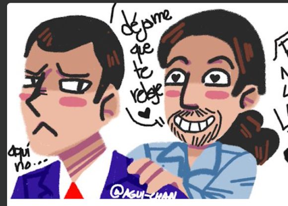 #Pebloisreal: Pablo Iglesias y Pedro Sánchez se aman