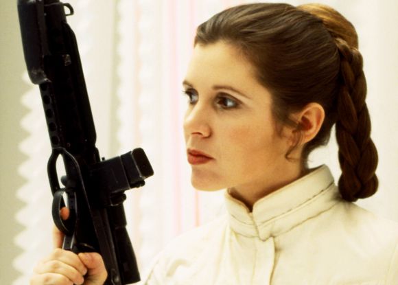 Carrie Fisher, de princesa Leia a reina trol