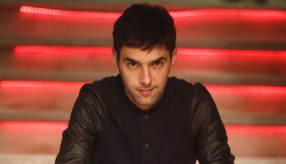 Antonio D&iacute;az, 'El Mago Pop', el pasado mi&eacute;rcoles en el Teatro Calder&oacute;n de Madrid.