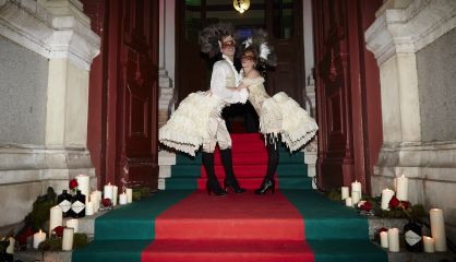 Fiesta navide&ntilde;a de Hendrick's en Madrid. 