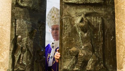 Apertura de la Puerta Santa de la Catedral de Santiago.