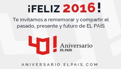 Celebra con nosotros el 40 aniversario de El PAÍS