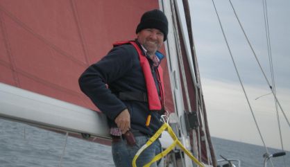 El ecologista alem&aacute;n G&uuml;nther Bonin.