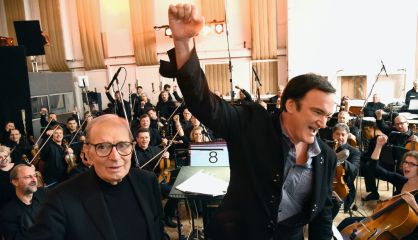 Para Tarantino la estrella es... ¡Morricone!
