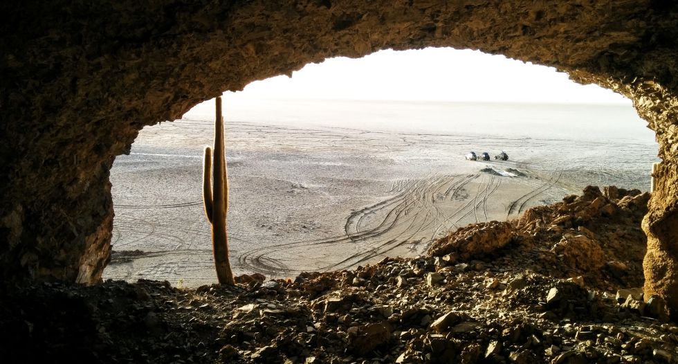 Formaciones coralinas del salar de Uyuni (Bolivia).