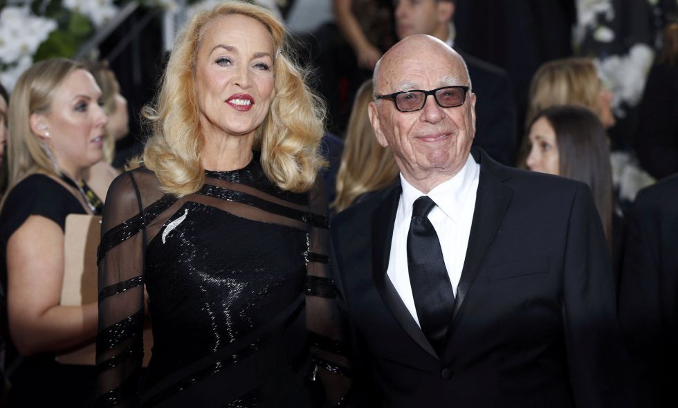Rupert Murdoch se casa con Jerry Hall