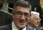 Patxi López a su llegada este miércoles a la Cámara baja.