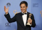 Gael Garcia Bernal en la entrega de los Globos de Oro.