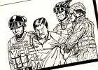 La captura de El Chapo, en viñetas