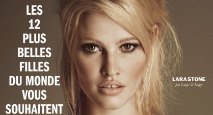 Doce 'top models' posan desnudas por una buena causa