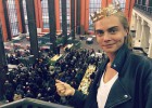 Cara Delevingne en el primer d&iacute;a de rodaje de 'Valerian'.