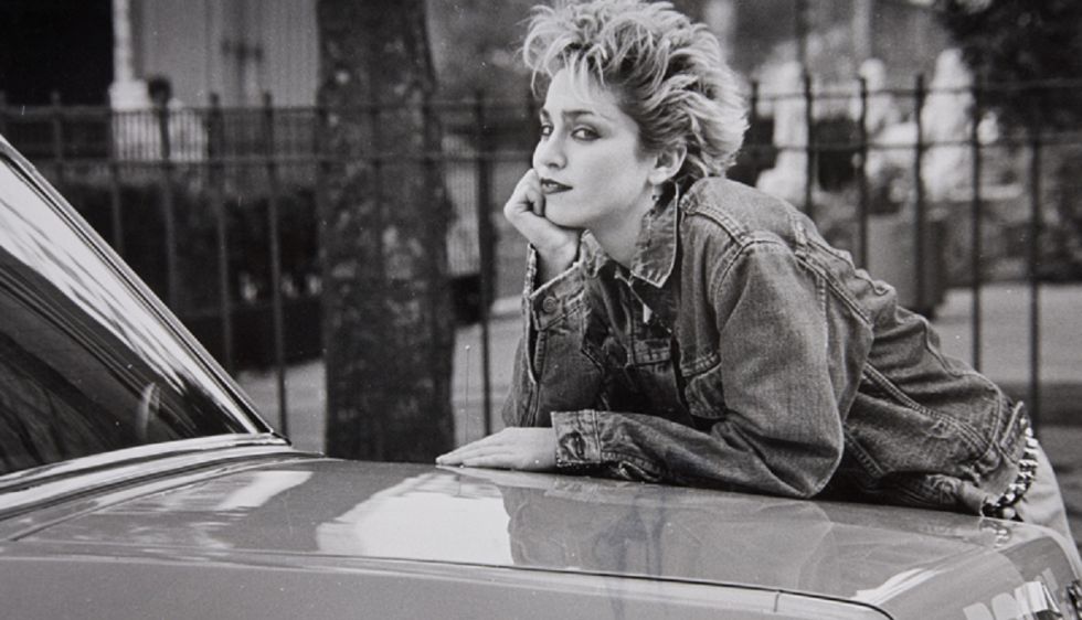 Madonna en Nueva York en 1982.
