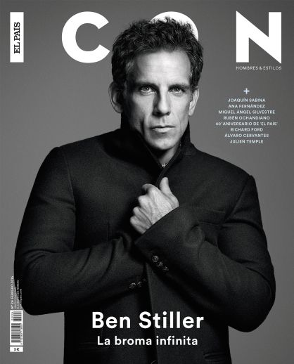 Ben Stiller le dedica su mirada 'acero azul' a ICON