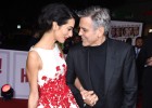 Amal Clooney y George Clooney.