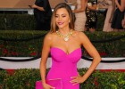Sofía Vergara en la alfombra roja de los premios SAG.