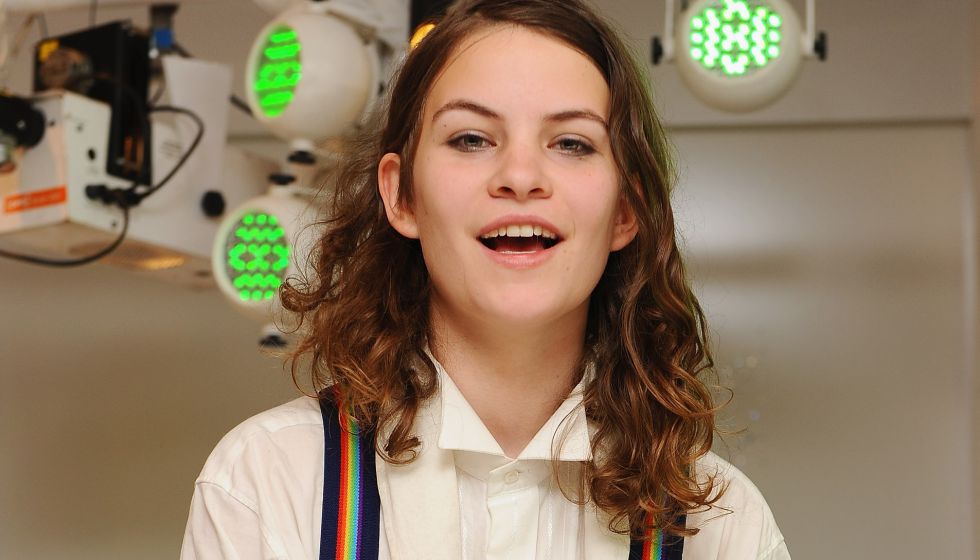 Eliot Sumner, en la apertura de la tienda de Swarovki en Londres.