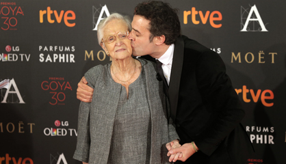 Dani Rovira, durante el número musical de la gala.