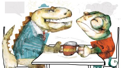 Más allá de dinosaurios y camaleones