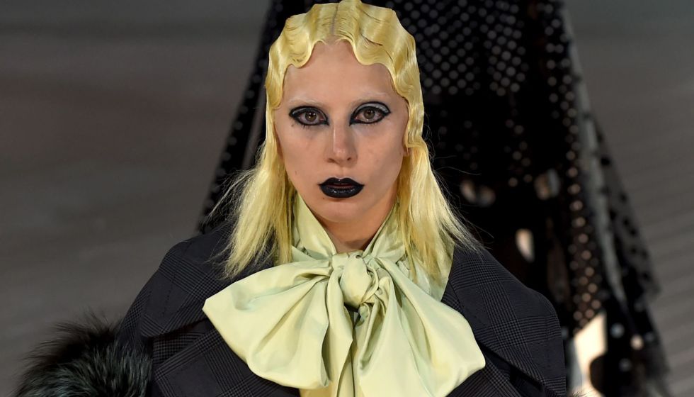 Lady Gaga, modelo en el desfile de Marc Jacobs.
