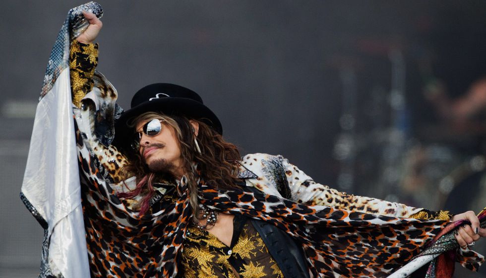 Steven Tyler, vocalista de la banda Aerosmith.