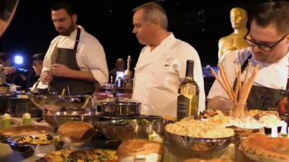 Presentacion del menú de los Oscar.