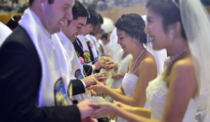 Boda masica en Gapyeong (Corea del Sur). 