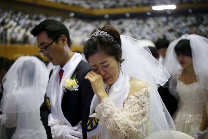 Boda masiva en Corea del Sur