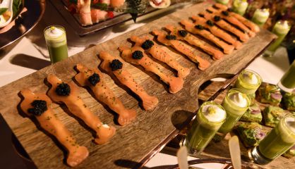 Así cenarán las estrellas de los Oscar